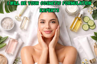 develop professional cosmetic formulation for beauty product