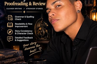 proofread your fantasy novel