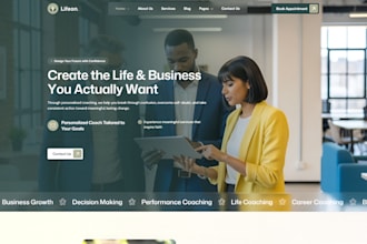 build wix coaching website wix career coach website online coach membership site