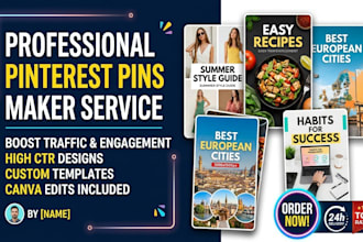 provide pinterest pins maker service