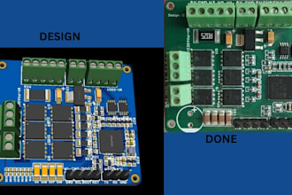do custom pcb design, circuit design, pcb layout, prototype pcb, gerber files
