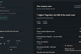 build a custom quote or booking tool for your service business