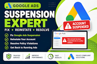 fix google ads suspension, reinstate your account and resolve policy issues