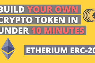 develop crypto token erc20, stablecoin, solana, xrp ledger