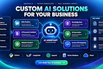 build a custom ai chatbot using rag for your business data
