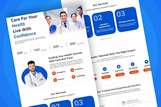 design medical website, med spa, or clinic website
