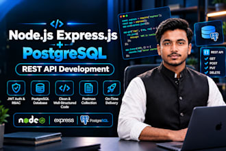 build a secure rest API with nodejs express and postgresql