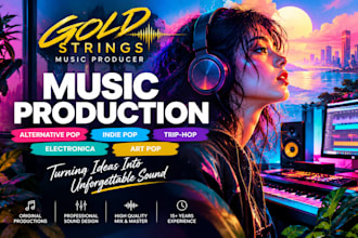 produce alternative pop, indie pop, trip hop, electronica music