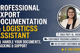 handle your export documentation, logistics coordination, and customer service