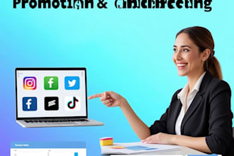 do social media promotion and marketing