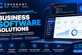 build custom CRM, erp, business management software