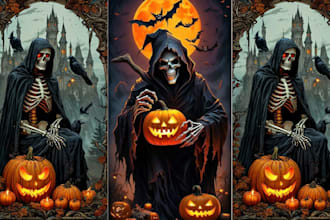 do vintage horror poster creepy retro artwork halloween poster horror art