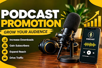 promote your podcast to increase organic listeners and downloads