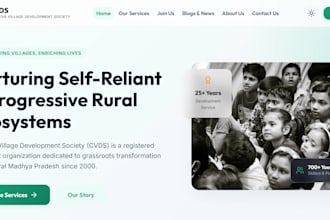 build a modern, interactive website