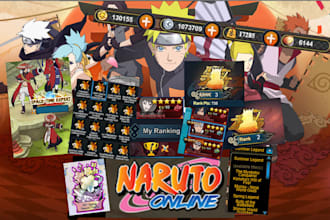 manage your naruto online account 4 dailies events