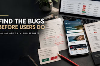 manually test your mobile app for bugs and errors