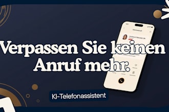 set up a german speaking ai phone assistant for your business