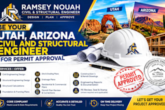 be your utah, arizona civil and structural engineer for permit approval