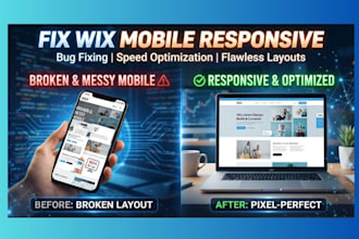 fix broken layout and mobile responsiveness issues on your wix website