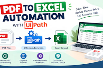 automate PDF to excel data extraction using uipath