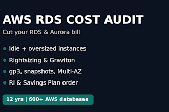 audit and cut your AWS rds and aurora database costs