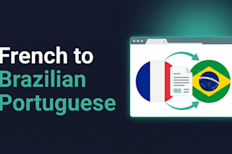 translate french to brazilian portuguese documents and websites