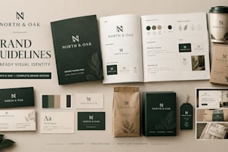 create brand guidelines, brand style guide, brandbook and ai ready brand system