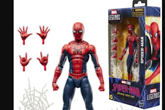 create action figure for 3d printing