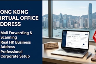 set up a hong kong virtual office with mail forwarding