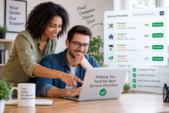 find and compare affordable service providers for you