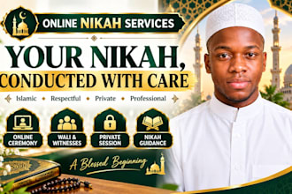 provide online islamic nikah and islamic marriage guidance and nikah certificate