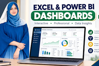 create interactive excel dashboards and reports