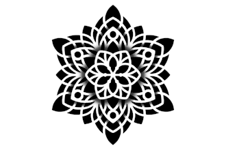 create a custom geometric mandala design