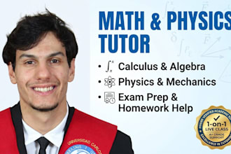 be your online physics tutor for mechanics, kinematics, and dynamics