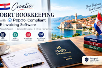 do your croatia obrt bookkeeping with peppol compliant e invoicing software