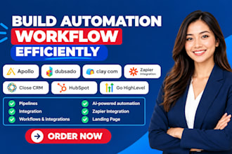 apollo dubsado clay zapier ai automation close hubspot go high level integration