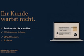 build a gdpr compliant ai chatbot with booking for your german business
