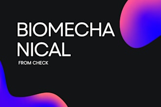 perform a biomechanical form check and audit your training to maximize gain