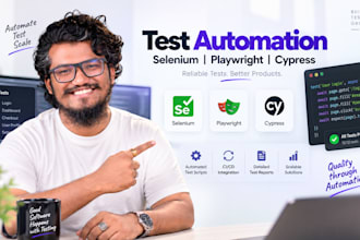 set up selenium or playwright test automation
