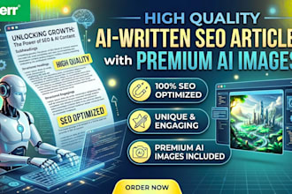 write high quality seo ai articles with premium ai images