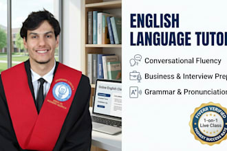 be your online english tutor for speaking fluency