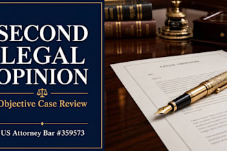 provide a second legal opinion and independent case review