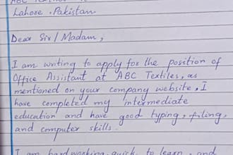 write your assignment in neat english handwritting