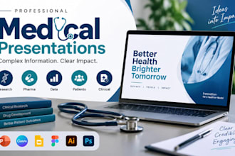 do medical, healthcare pharmaceutical presentation, powerpoint slides, clinical