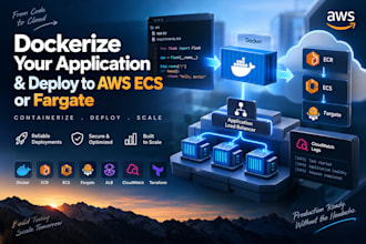 dockerize your application and deploy it to AWS ecs or fargate
