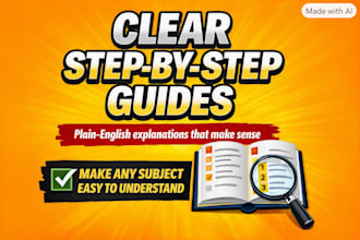 create clear plain english guides on any topic