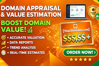 do domain appraisal and accurate domain value estimation, full report