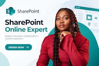 develop sharepoint, power automate and power apps solutions