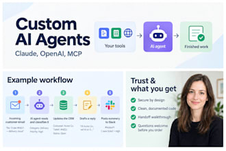 build custom ai agents and llm workflows
