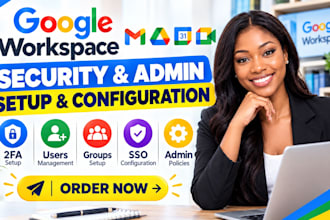 setup google workspace gmail security 2fa sso users groups and admin policy